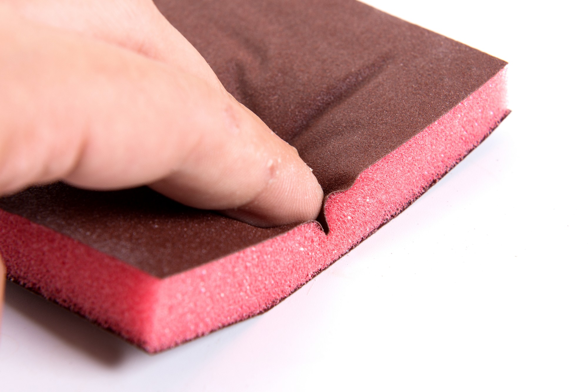 Color thin sanding sponge block