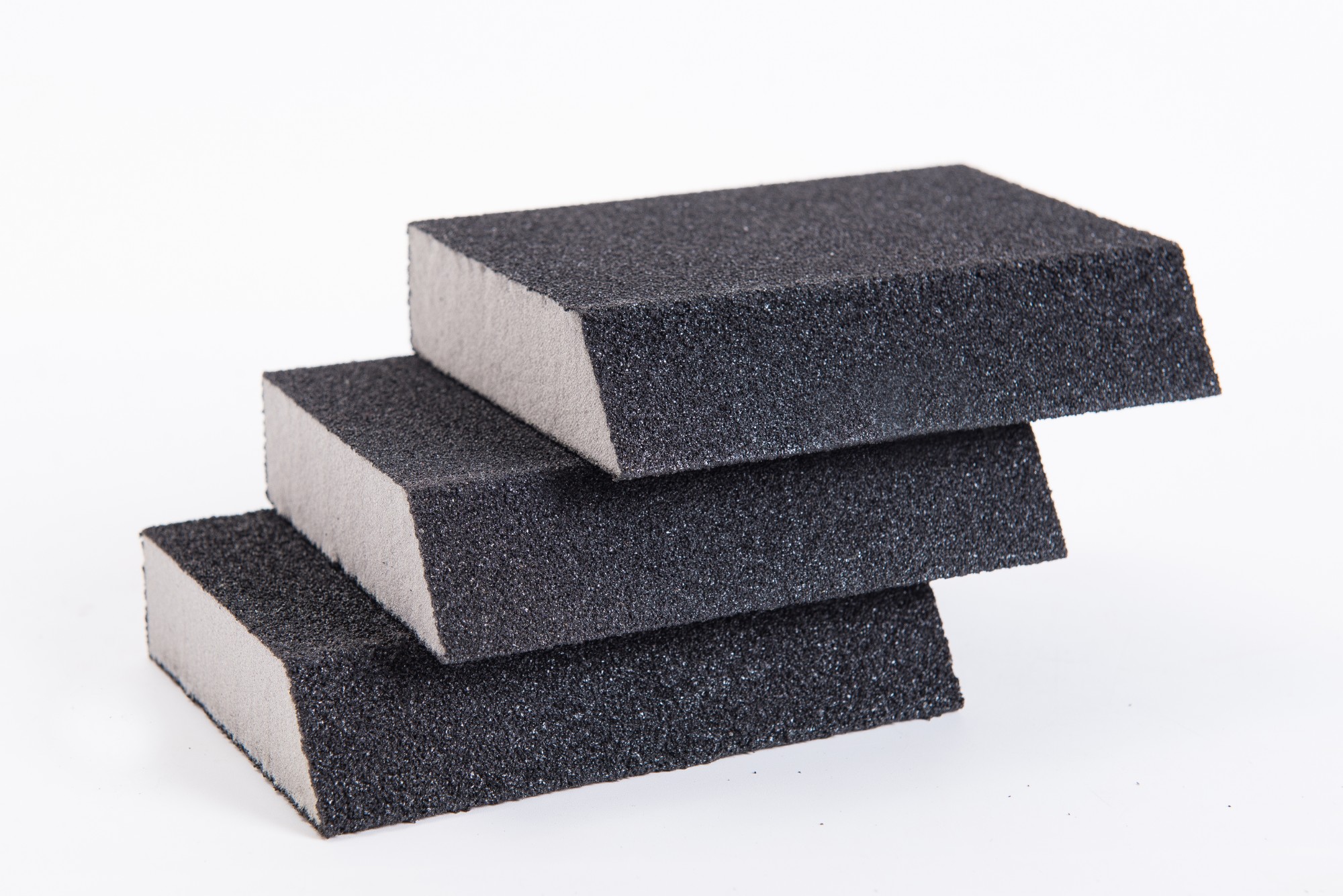 Trapezoid sanding sponge block