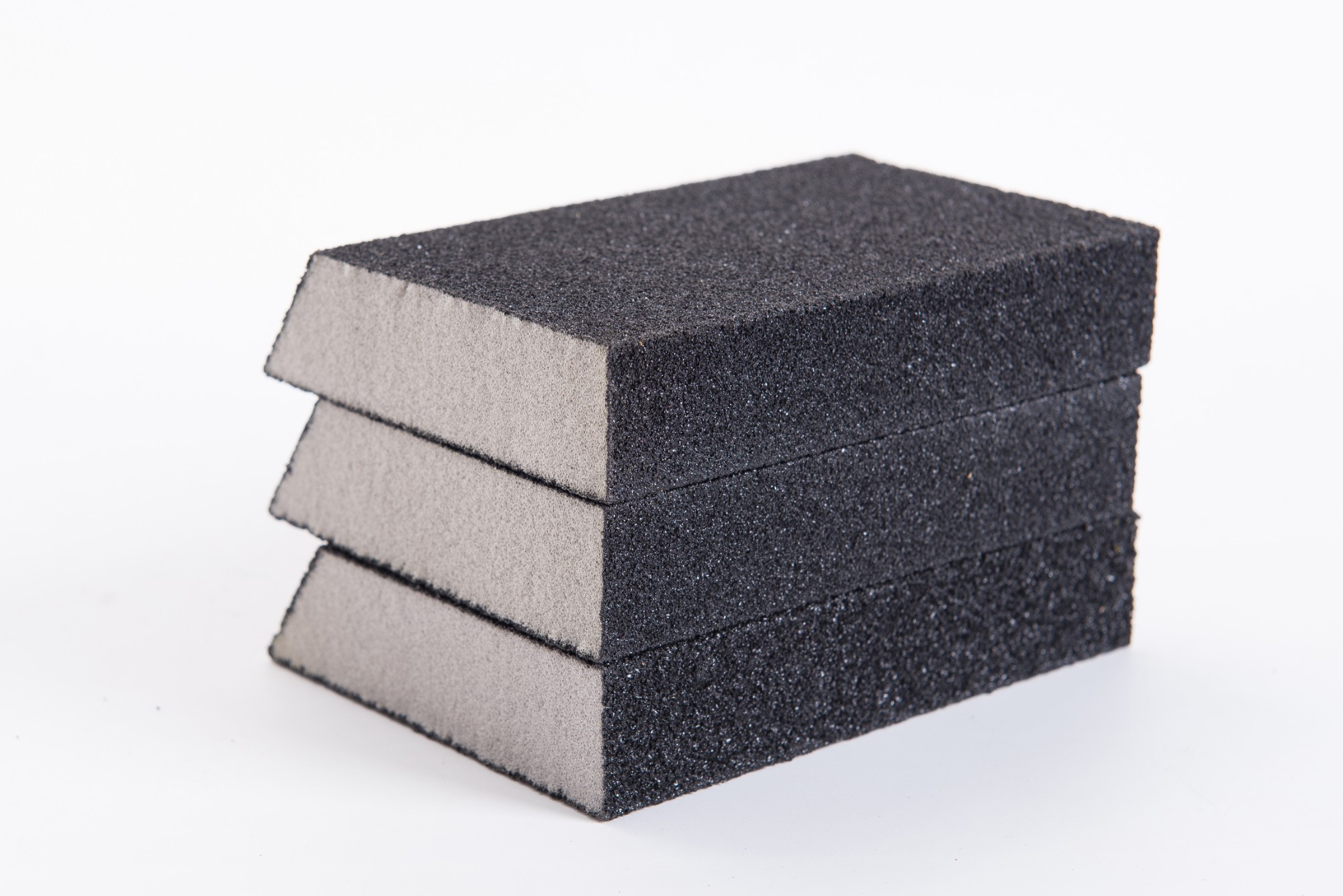 Trapezoid sanding sponge block