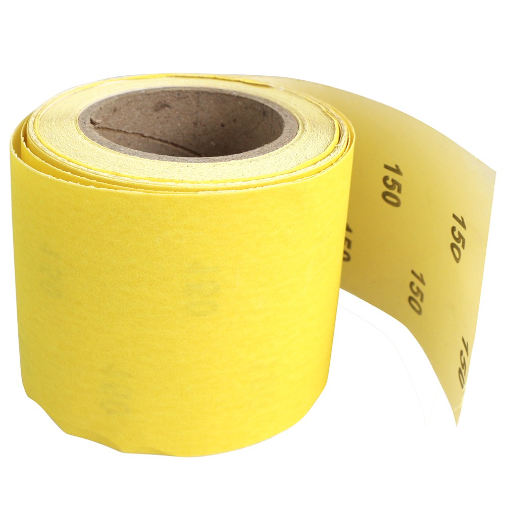 Yellow Sandpaper Roll